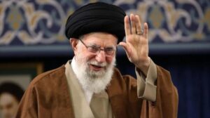 O Líder da Revolução Islâmica do Irã, o aiatolá Seyed Ali Jamenei.